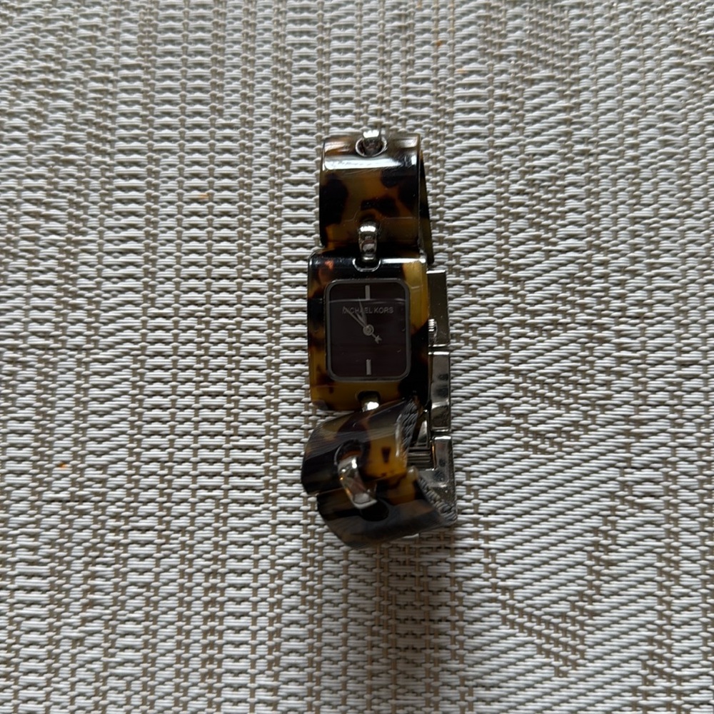 Michael Kors tortoise watch